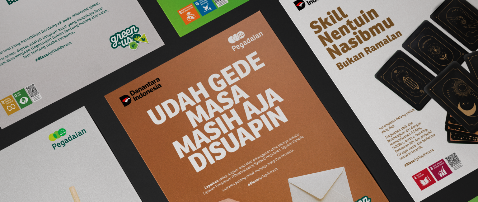 Green Is Us Pegadaian internal ESG campaign by dbrandcom